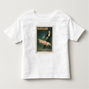Kellar Levitations-magisches Plakat #1 Kleinkind T-shirt