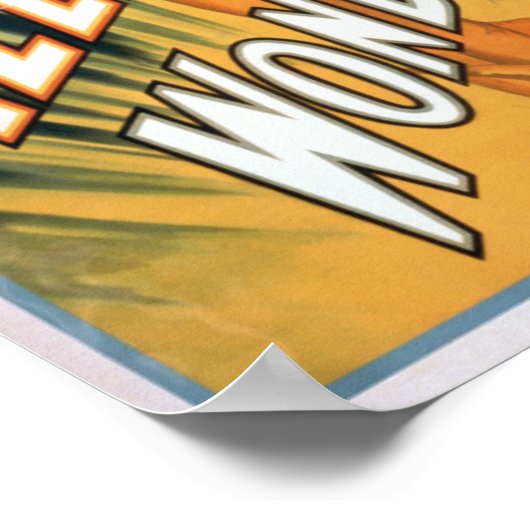 KELLAR Magician Illusionist VAUDEVILLE Poster (Ecke)