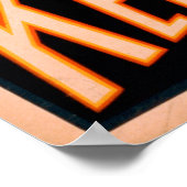 Kellar Magician trinkt Wein mit dem Teufel Poster (Ecke)