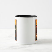 Kellar Magician trinkt Wein mit dem Teufel Tasse (Zentrum)