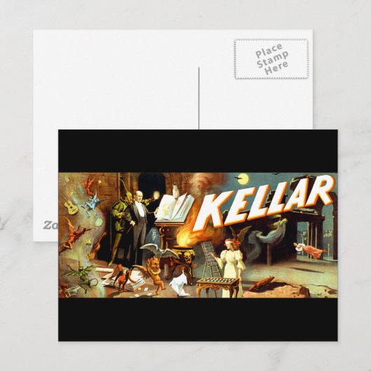 KELLAR POSTKARTE (Vorne/Hinten)