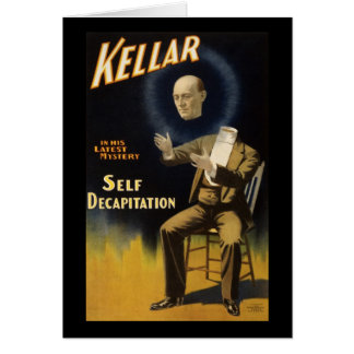 Kellar Selbstdekapitation