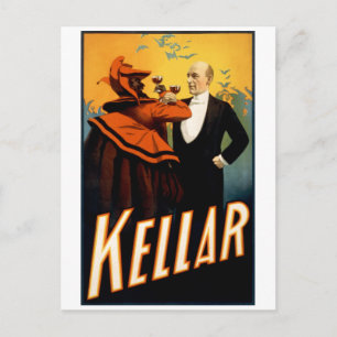 Kellar - Trinken mit dem Teufel Postkarte