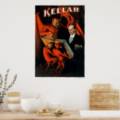 Kellar und seine Diener Poster (Küche)