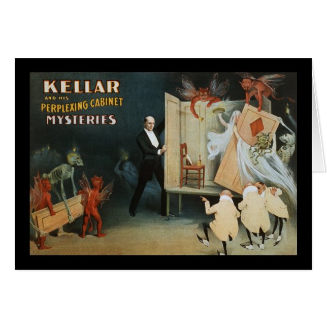 Kellar und seine verdutzenden Kabinettgeheimnisse (Vorderseite (Horizontal))