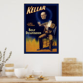 Kellar ~ Vintag Magician Poster (Küche)