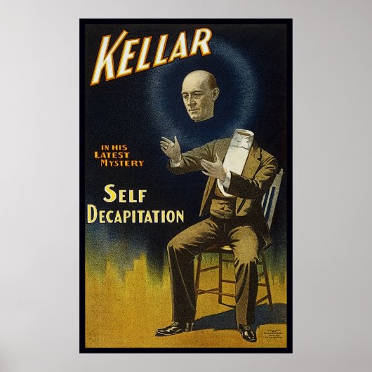 Kellars Selbstenttäuschung Poster (Vorne)