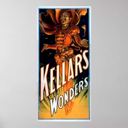 Kellar's Wonders Dressed like Devil Magic Poster (Vorne)