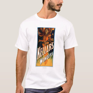 Kellars Wunder gekleidet wie Teufel-Magie T-Shirt