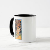 Kellars Wunder verkleidet wie Teufelsmagie Tasse (Vorderseite Links)