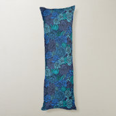 Keller Garten in Blau Seitenschläferkissen (Rückseite (Vertikal))