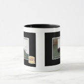 Keller-Katze, etwas verwirrt Tasse (Zentrum)