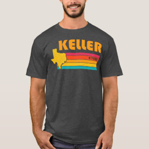Keller Texas Vintag Distressed Souvenir T-Shirt