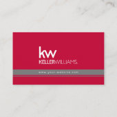 Keller Williams Business Card Visitenkarte (Rückseite)