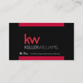 Keller Williams Business Card Visitenkarte (Rückseite)
