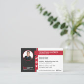 Keller Williams Business Card Visitenkarte (Stehend Vorderseite)