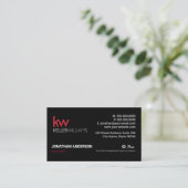 Keller Williams Business Card Visitenkarte (Stehend Vorderseite)