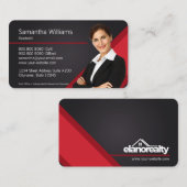 Keller Williams Grundstück-Visitenkarte Visitenkarte (Vorne/Hinten)