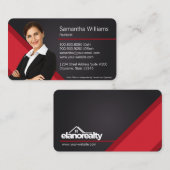 Keller Williams Grundstück-Visitenkarte Visitenkarte (Vorne/Hinten)