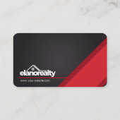 Keller Williams Grundstück-Visitenkarte Visitenkarte (Rückseite)