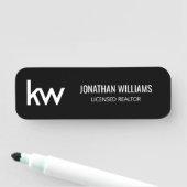 Keller Williams Name Tag Namensschild (Beispiel)