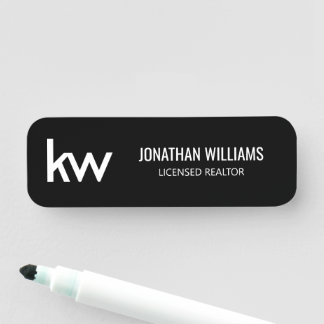 Keller Williams Namensschild