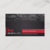 Keller Williams Real Anwesen Business Card Design Visitenkarte (Rückseite)