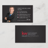 Keller Williams Visitenkarte (Vorne/Hinten)