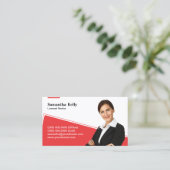 Keller Williams wirkliche Anwesen-Geschäfts-Karte Visitenkarte (Stehend Vorderseite)