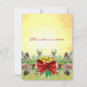 Kellerei Weihnachtsabend Einladung Party lädt ein (Rückseite)