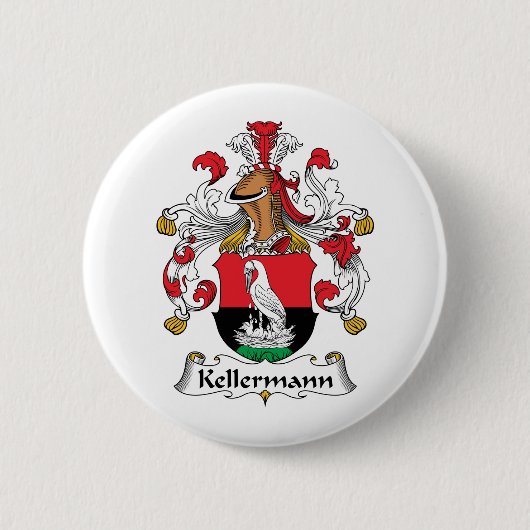 Kellermann Familienwappen Button (Vorderseite)