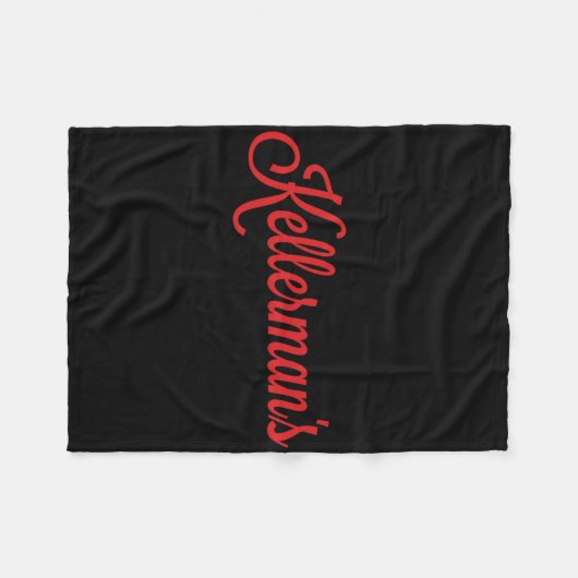 Kellermans Dance Wait Staff Resort Dancing Fleecedecke (Vorderseite (Horizontal))