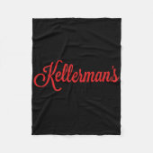 Kellermans Dance Wait Staff Resort Dancing Fleecedecke (Vorderseite)