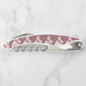 Kellerschnecke Gentleman Pig mit Rose Kellnermesser (Rückseite)