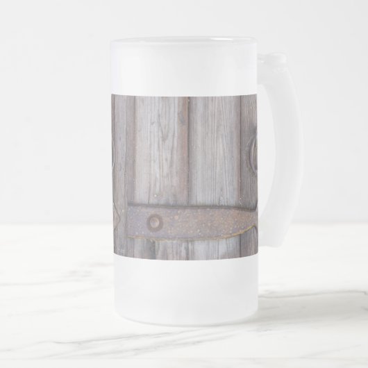 Kellertürhandgriff Mattierte Glass-Bier-Tasse Mattglas Bierglas (VorderseiteRechts)