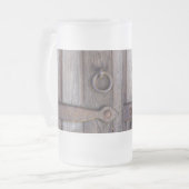 Kellertürhandgriff Mattierte Glass-Bier-Tasse Mattglas Bierglas (Vorderseite Links)