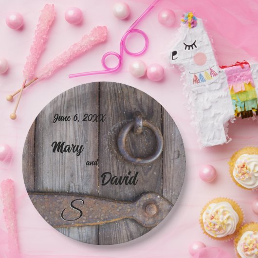 Kellertürhandplatte Pappteller (Party)