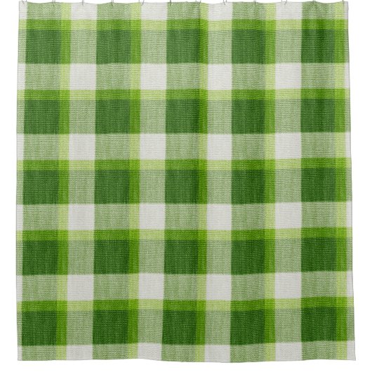 Kelley Tartan kariertes Showertime Duschvorhang (Vorderseite)