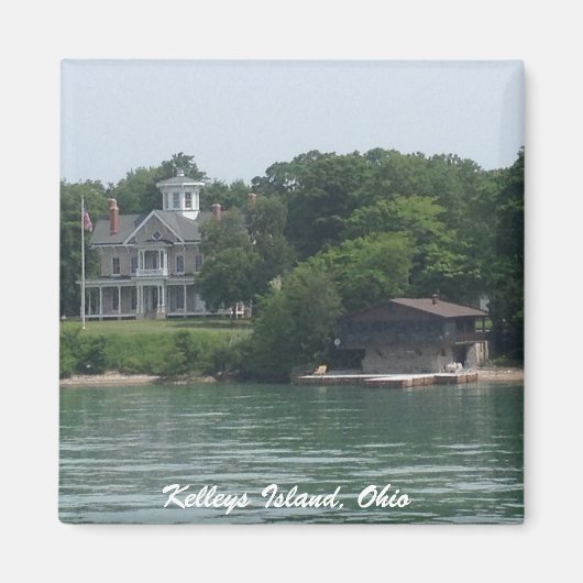 Kelleys Island Foto Magnet (Vorne)