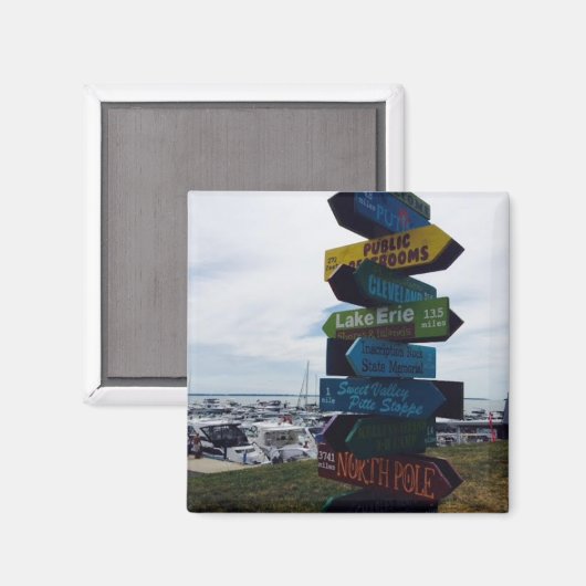 "Kelley's Island" Ohio Magnet (Vorderseite/Rückseite)