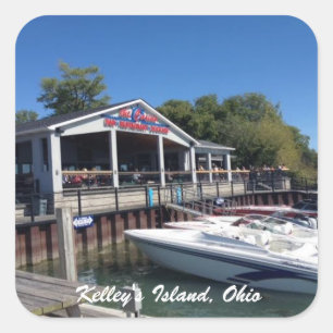 Kelley's Island, Ohio Marina Foto Aufkleber