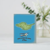 Kelleys Island Ohio Postkarte (Stehend Vorderseite)