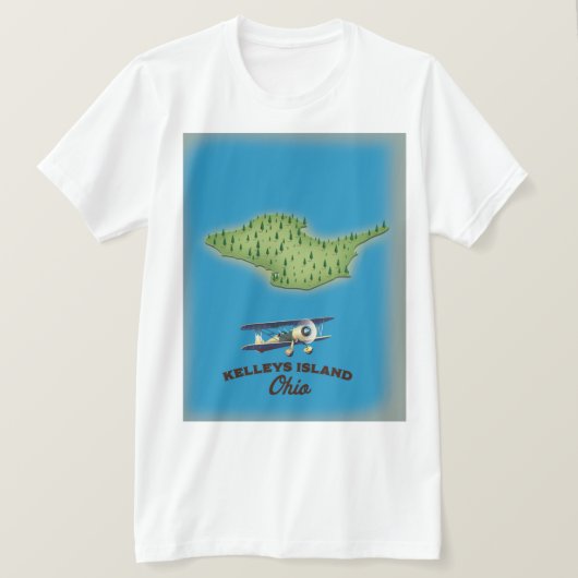 Kelleys Island Ohio T-Shirt (Design vorne)