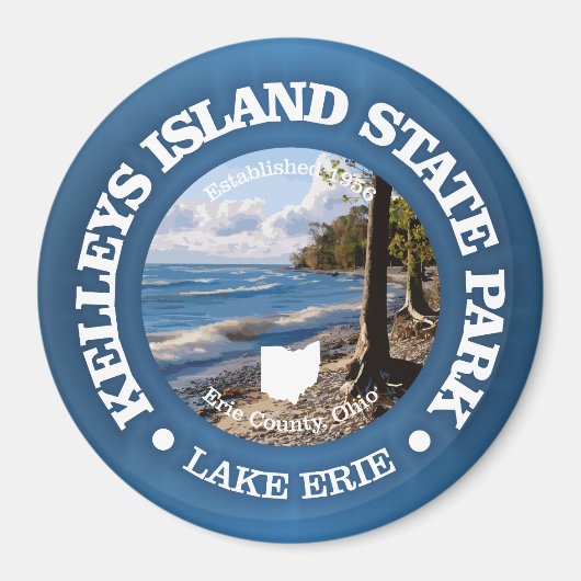 Kelleys Island SP Magnet (Vorne)