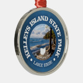 Kelleys Island SP Ornament Aus Metall (Rechts)