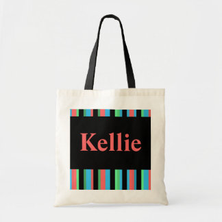 Kellie Hübsch Stripe Tote Bag Tragetasche