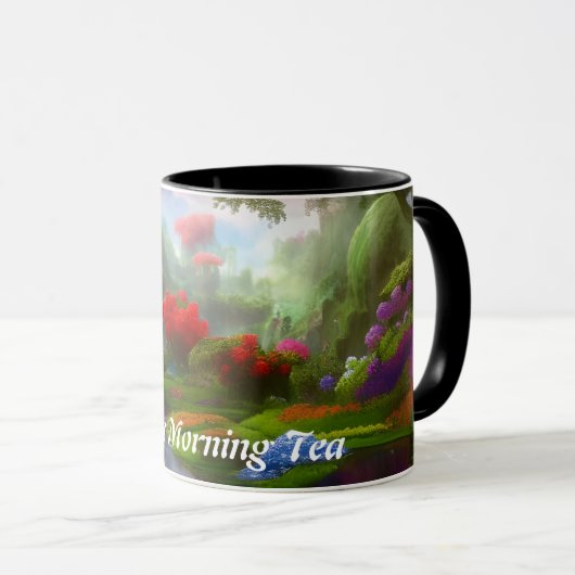 Kellis Morgen-Tee Personalisiert anpassbar Tasse (VorderseiteRechts)