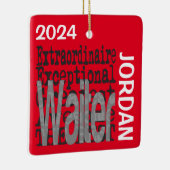 Kellner Extraordinaire CUSTOM Keramikornament (Rechts)