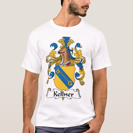 Kellner Familienwappen T-Shirt (Vorderseite)