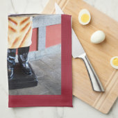 Kellner Handtuch (Viertel Falte)